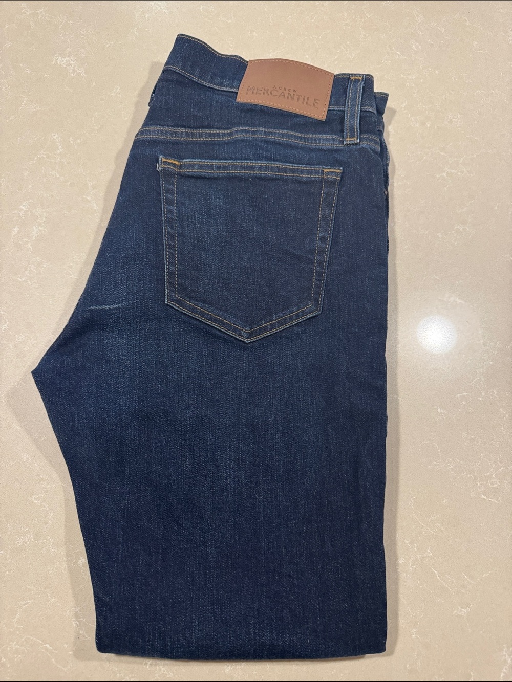 J. Crew Factory Men's Indigo Slim Straight Jeans